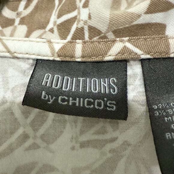 Addition by Chico's Women's Floral Button Front Jacket Size 1 - Picture 6 of 11